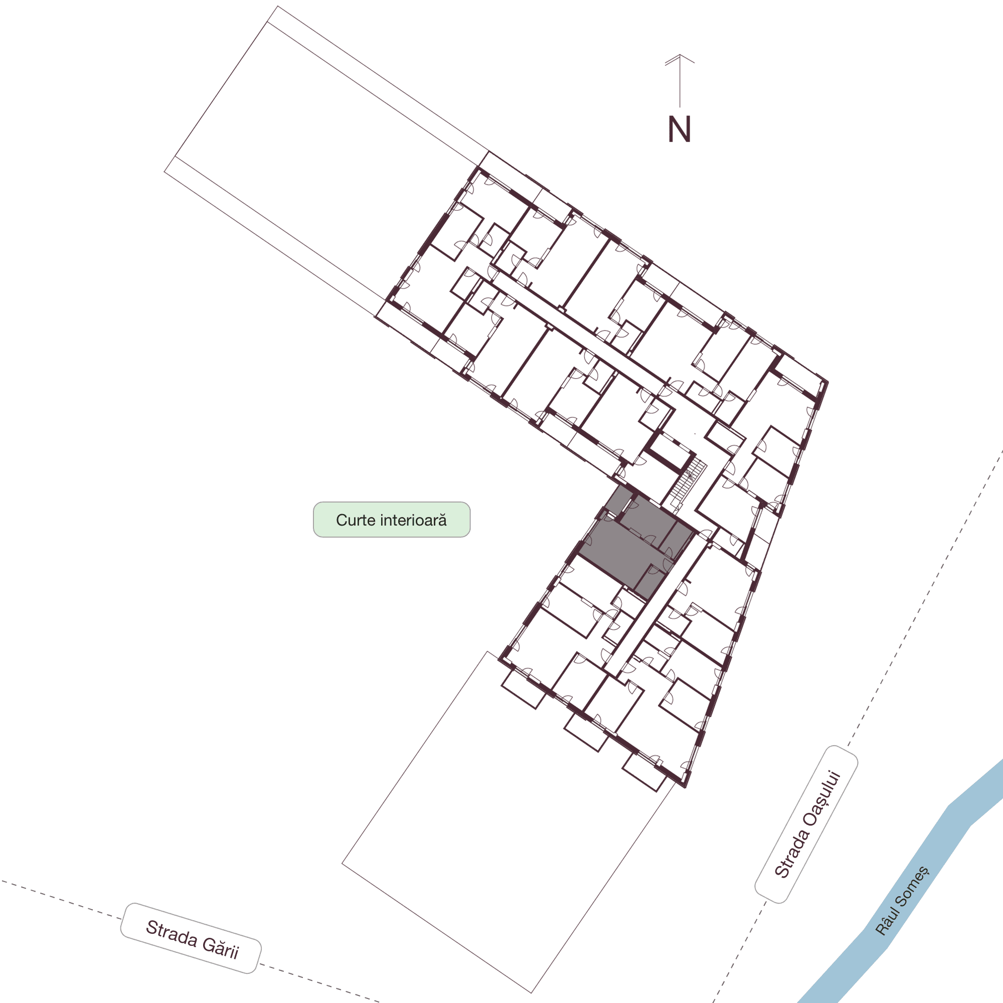 Plan apartament 100