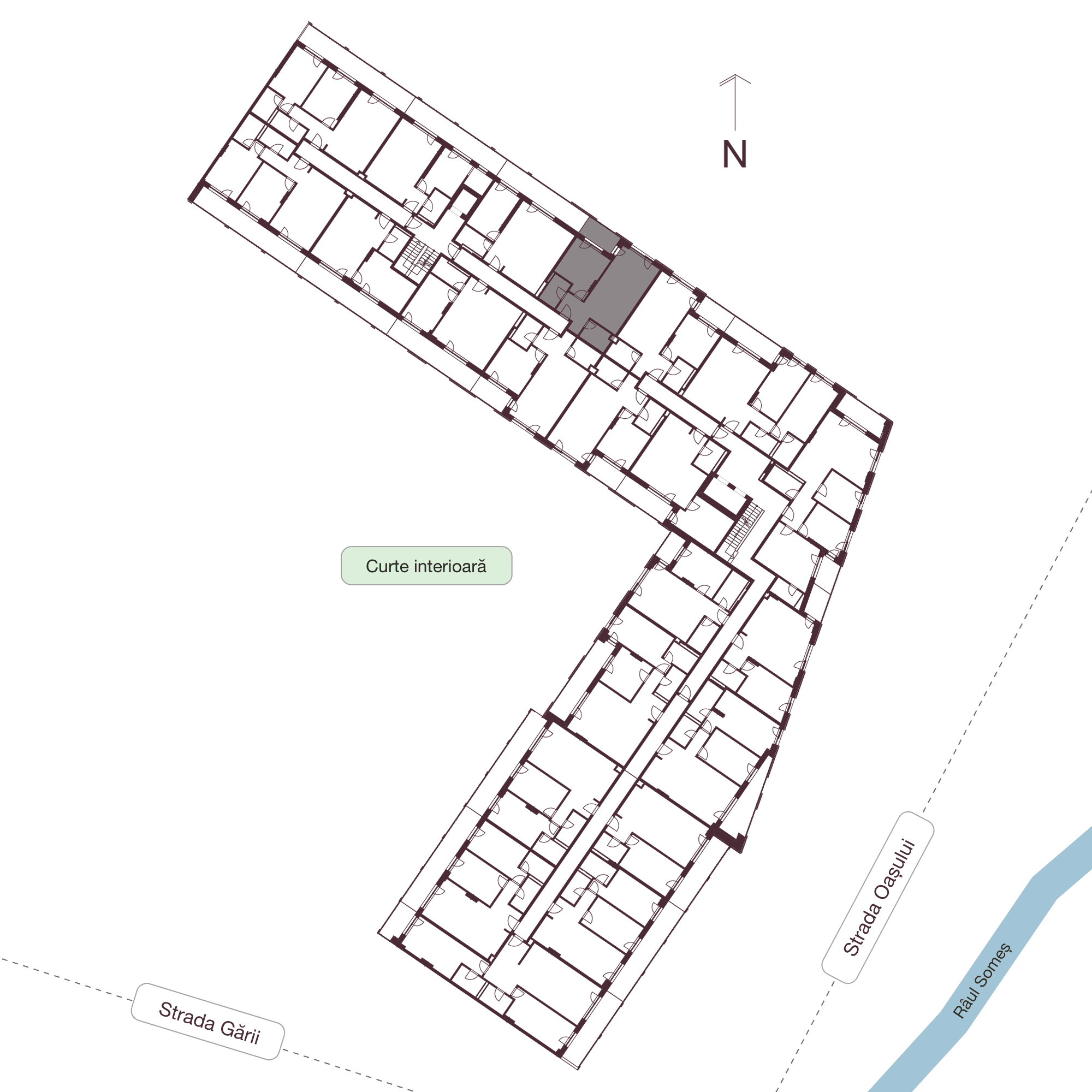 Plan apartament 136