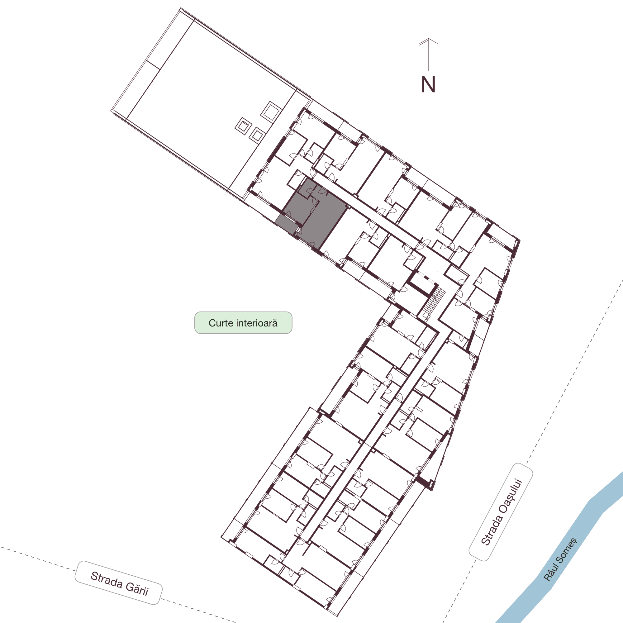 Plan apartament 45