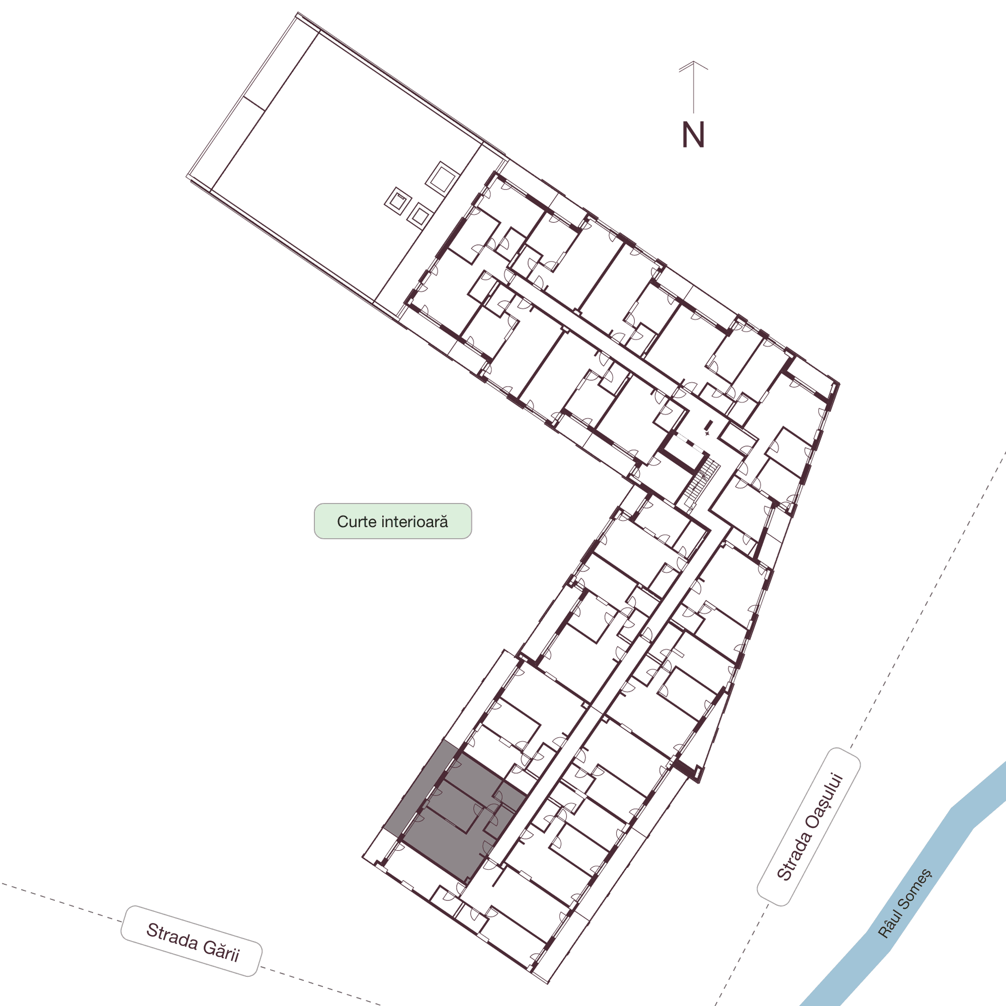 Plan apartament 56