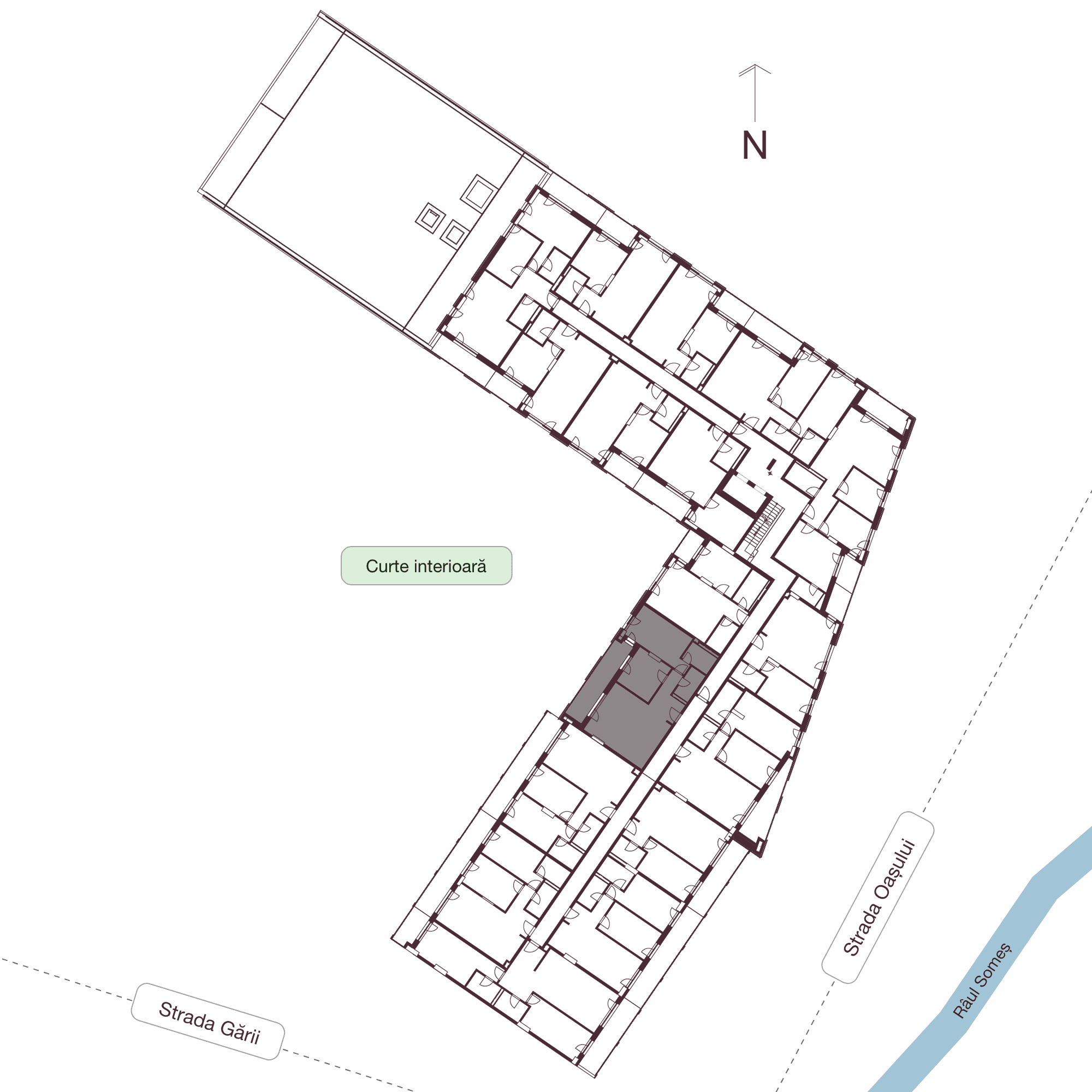 Plan apartament 58