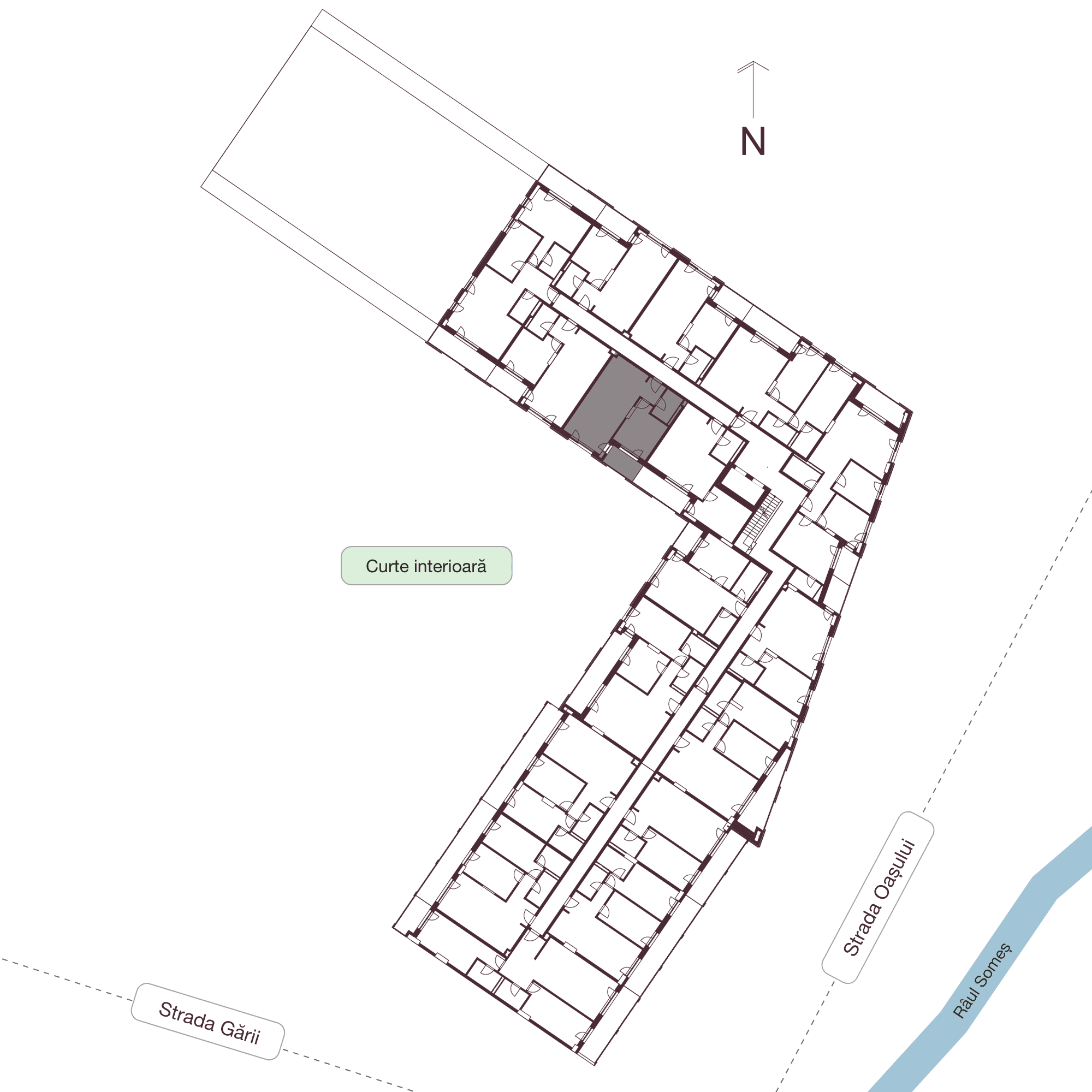 Plan apartament 61