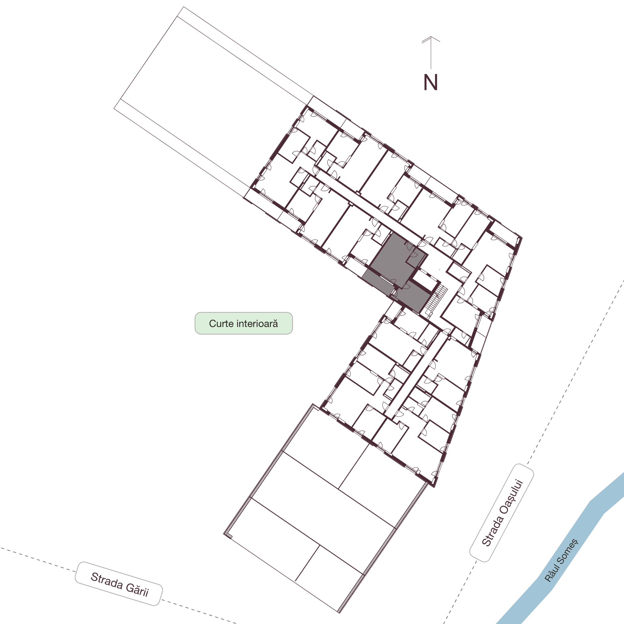 Plan apartament 77