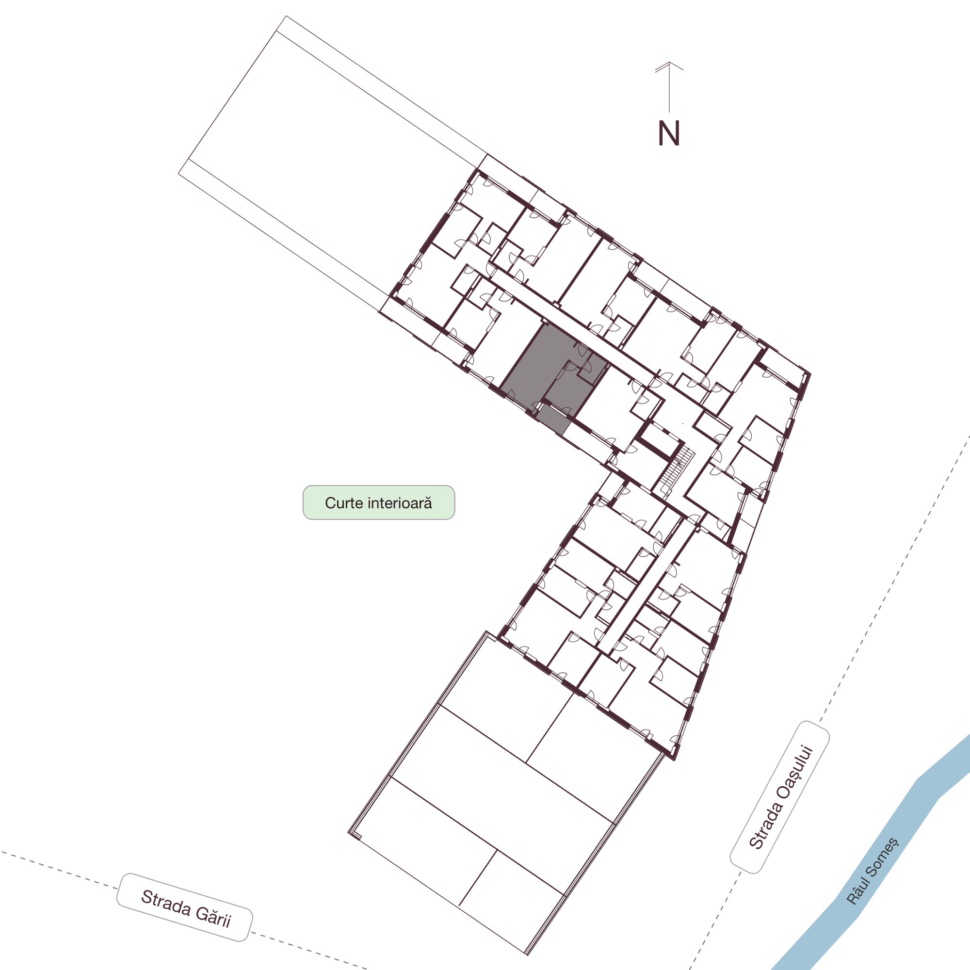 Plan apartament 78