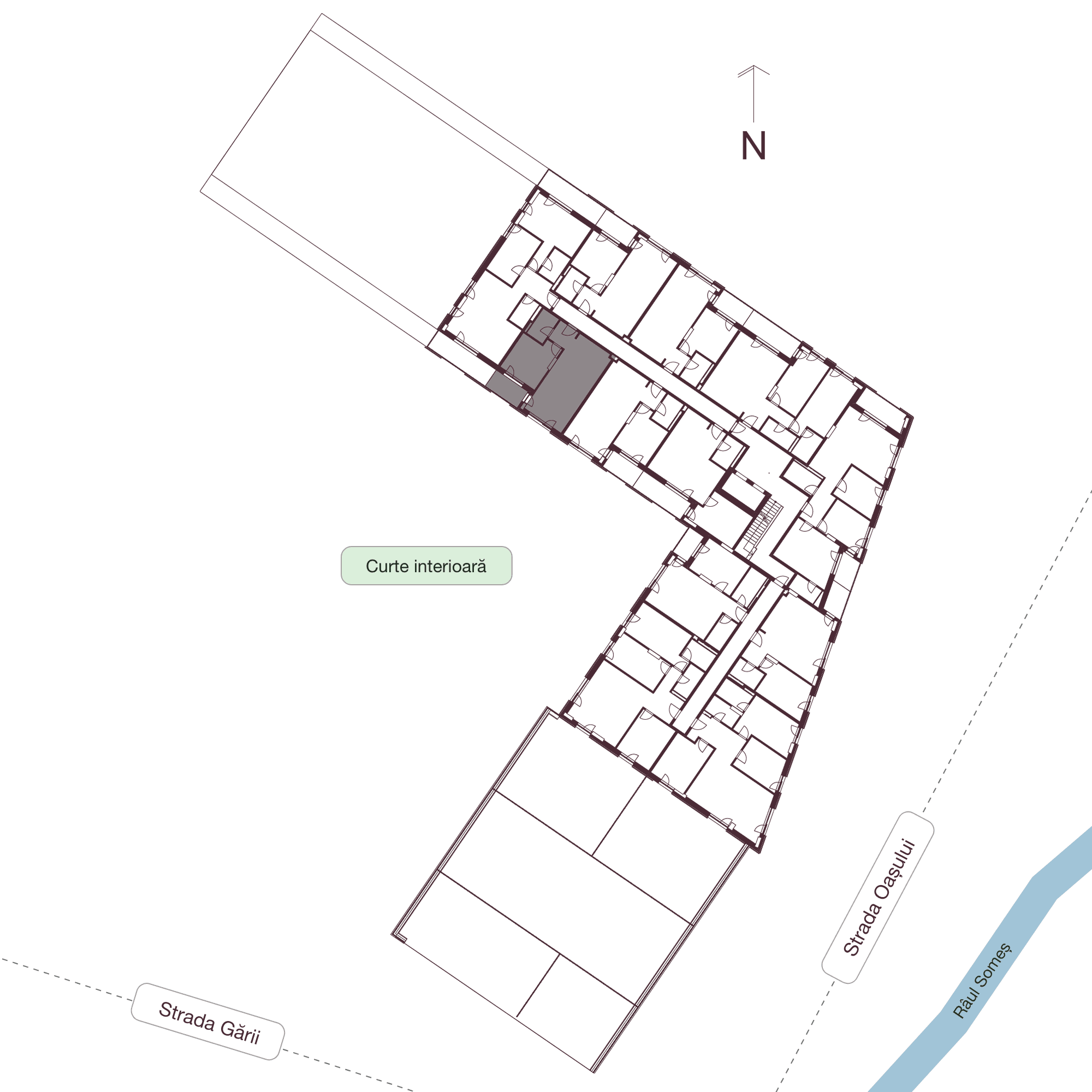 Plan apartament 79