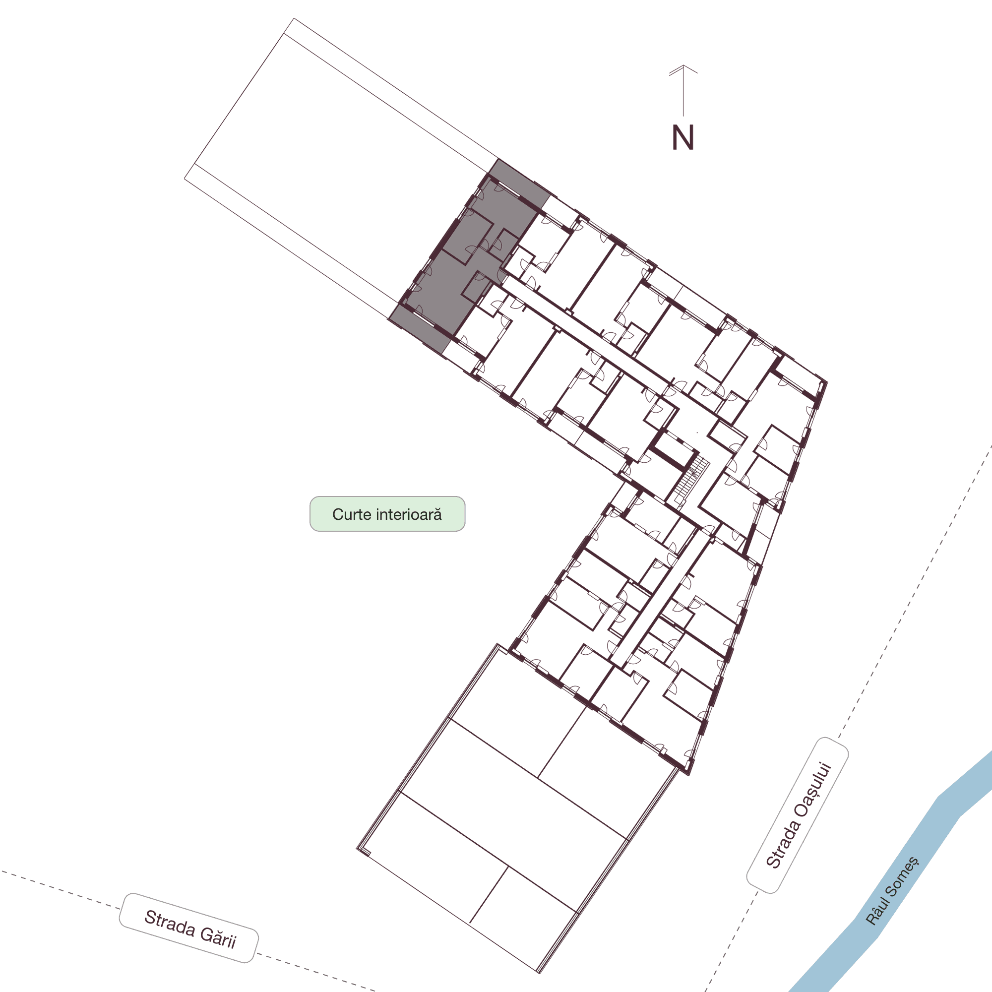 Plan apartament 80