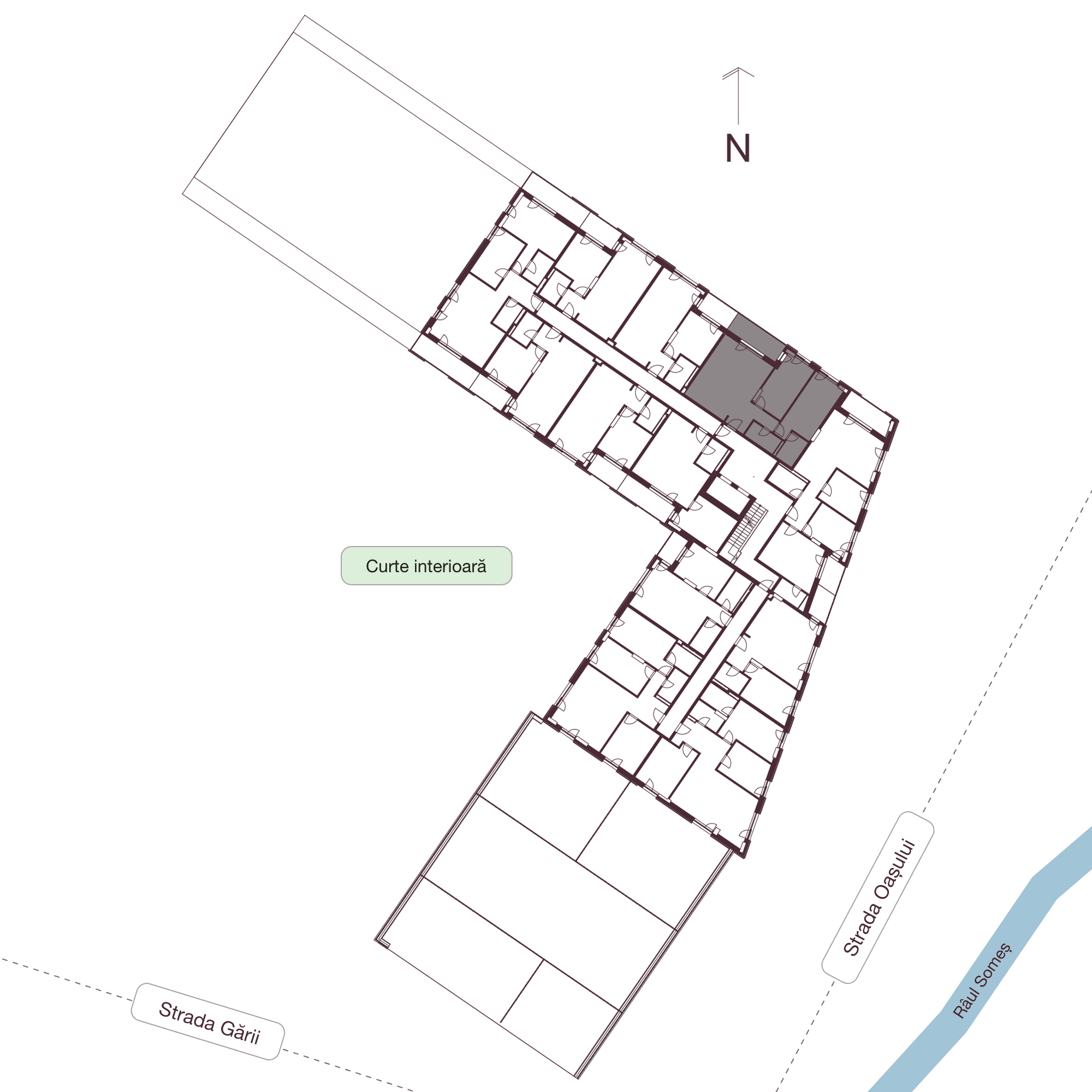 Plan apartament 83