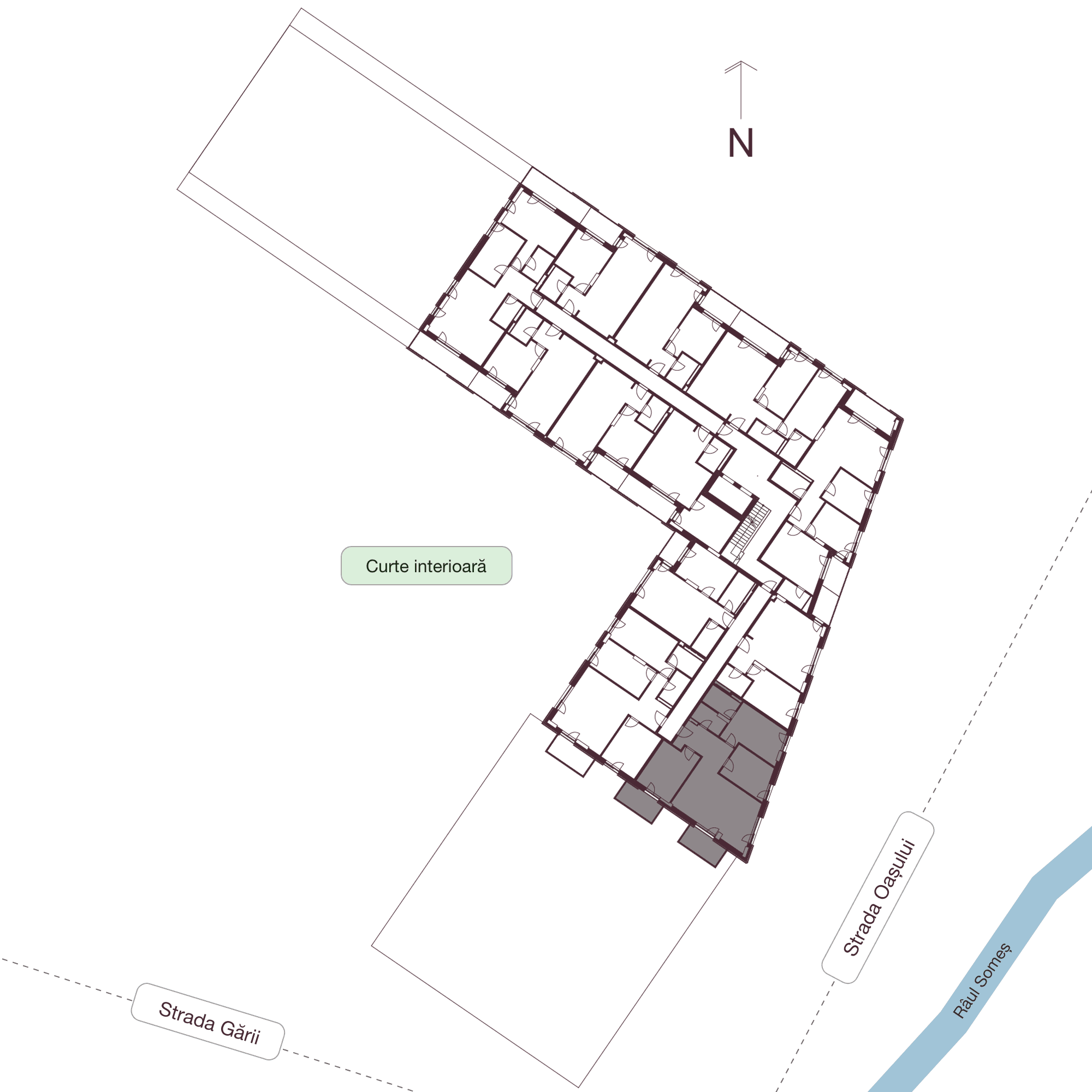 Plan apartament 98