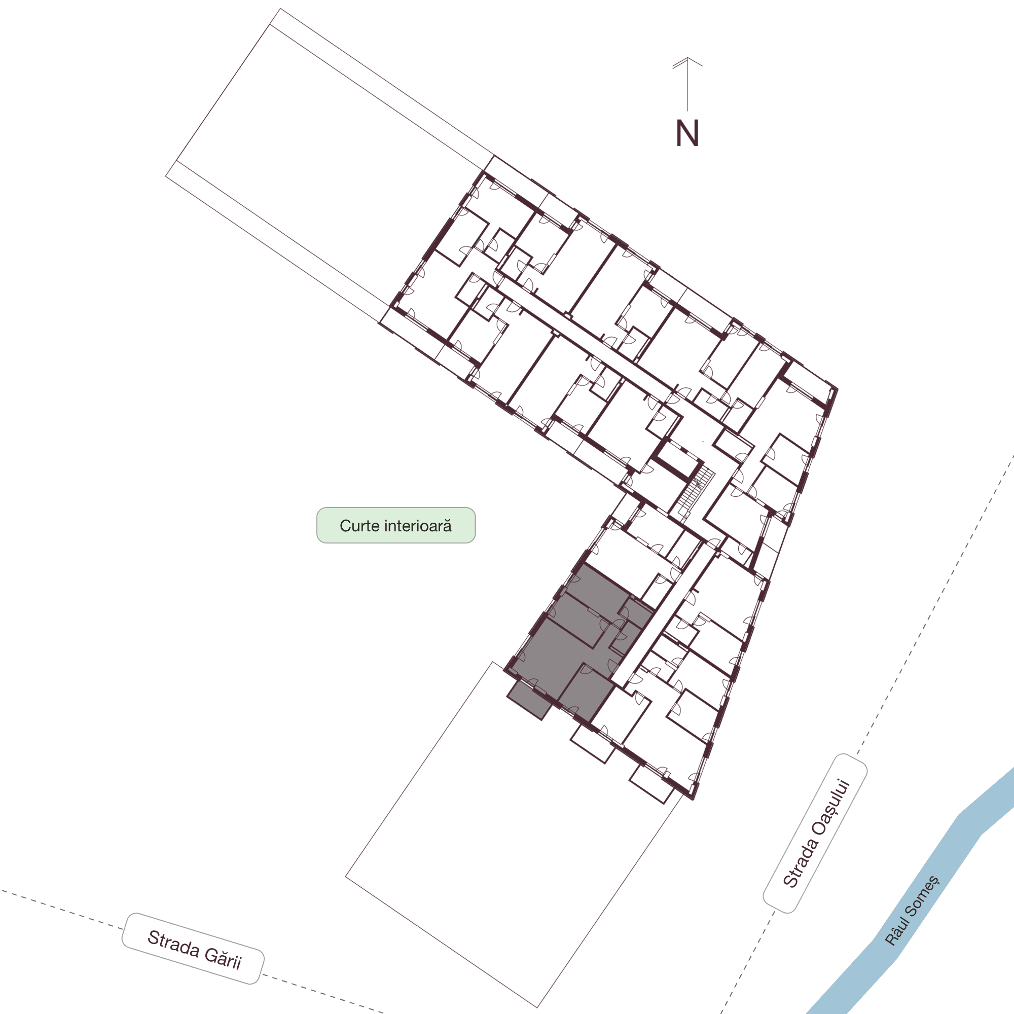 Plan apartament 99
