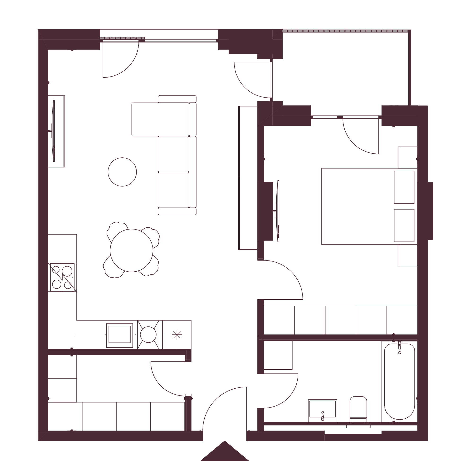 Plan apartament 14