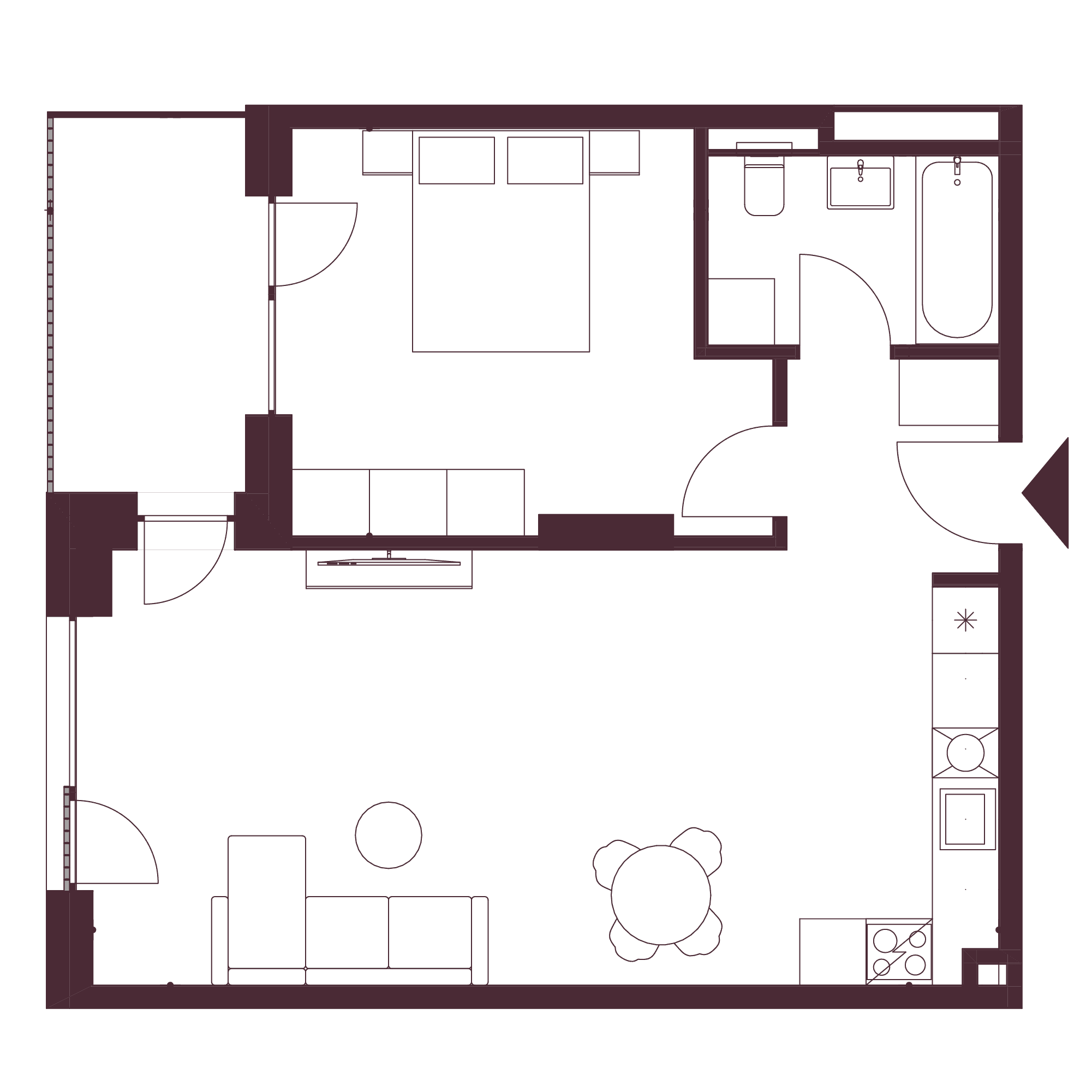 Plan apartament 47