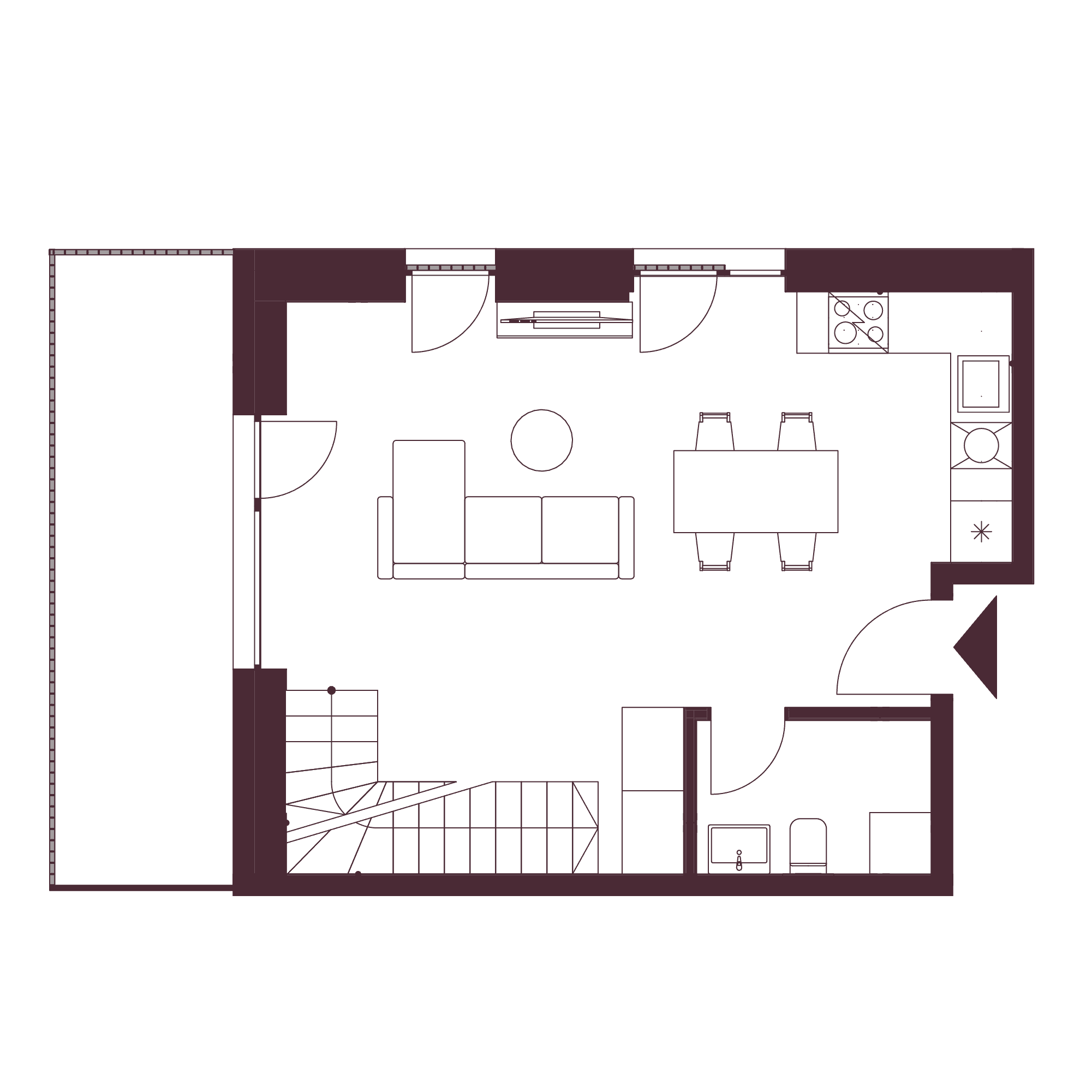 Plan apartament 105