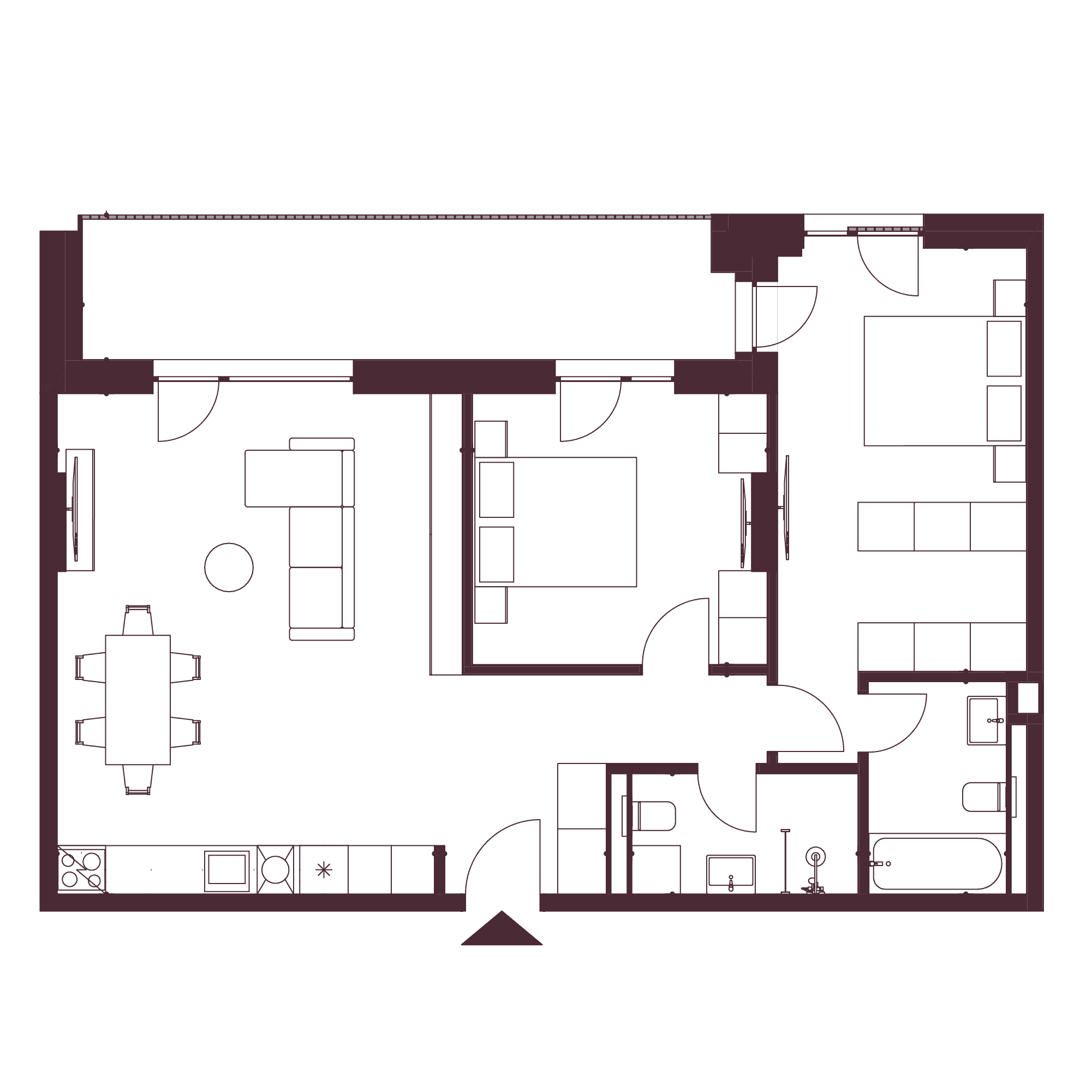 Plan apartament 13