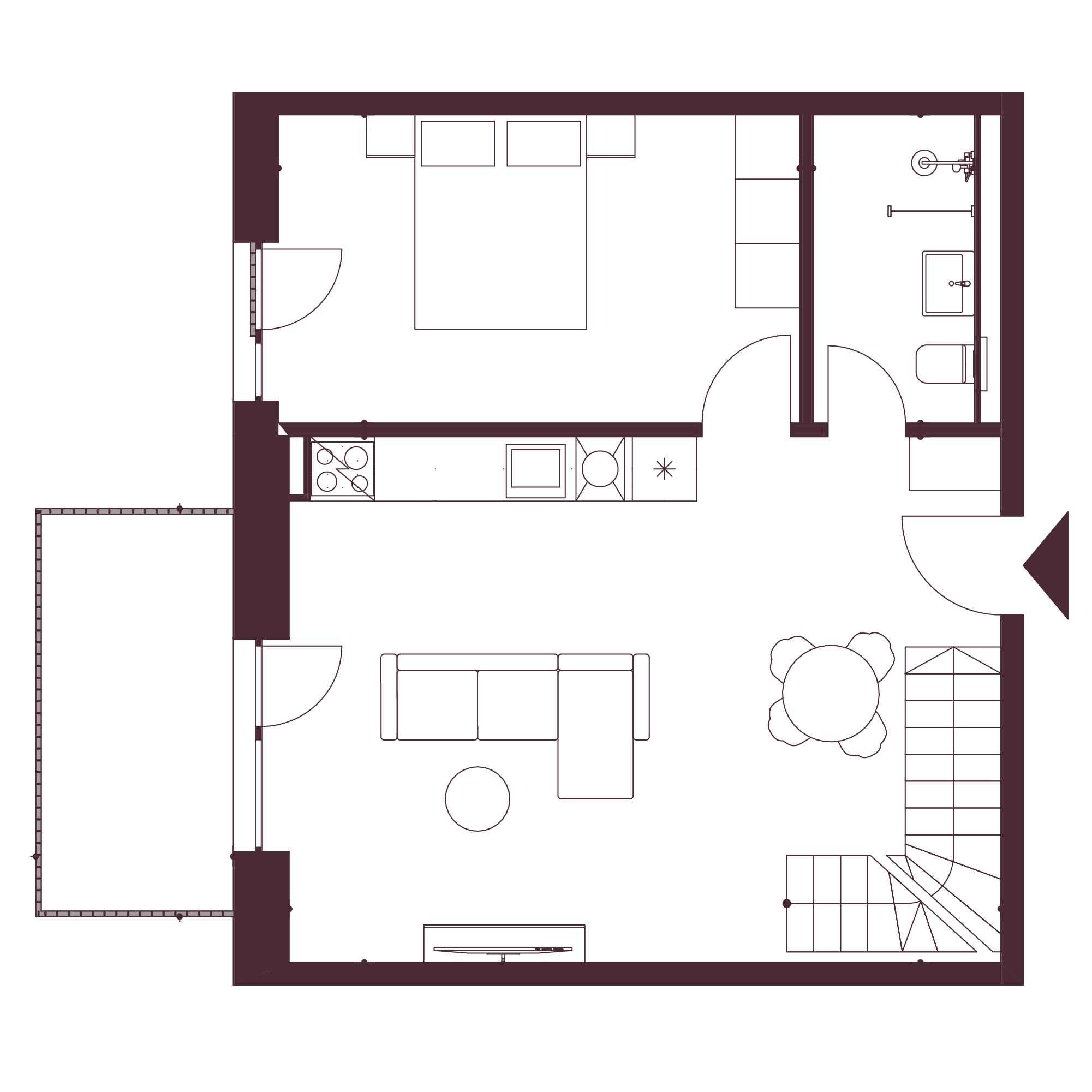 Plan apartament 112