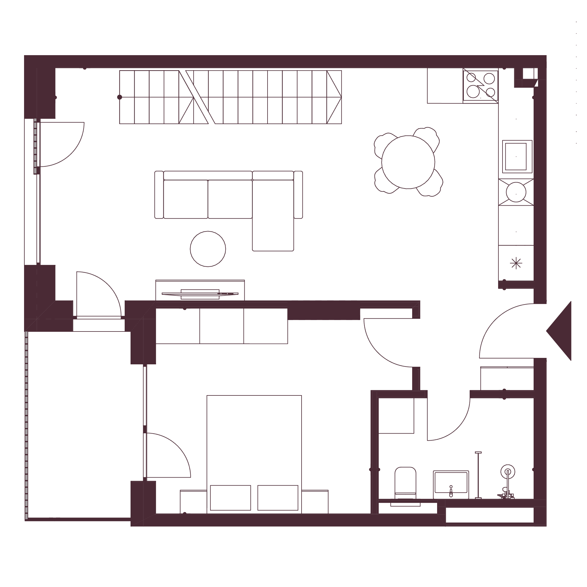 Plan apartament 102