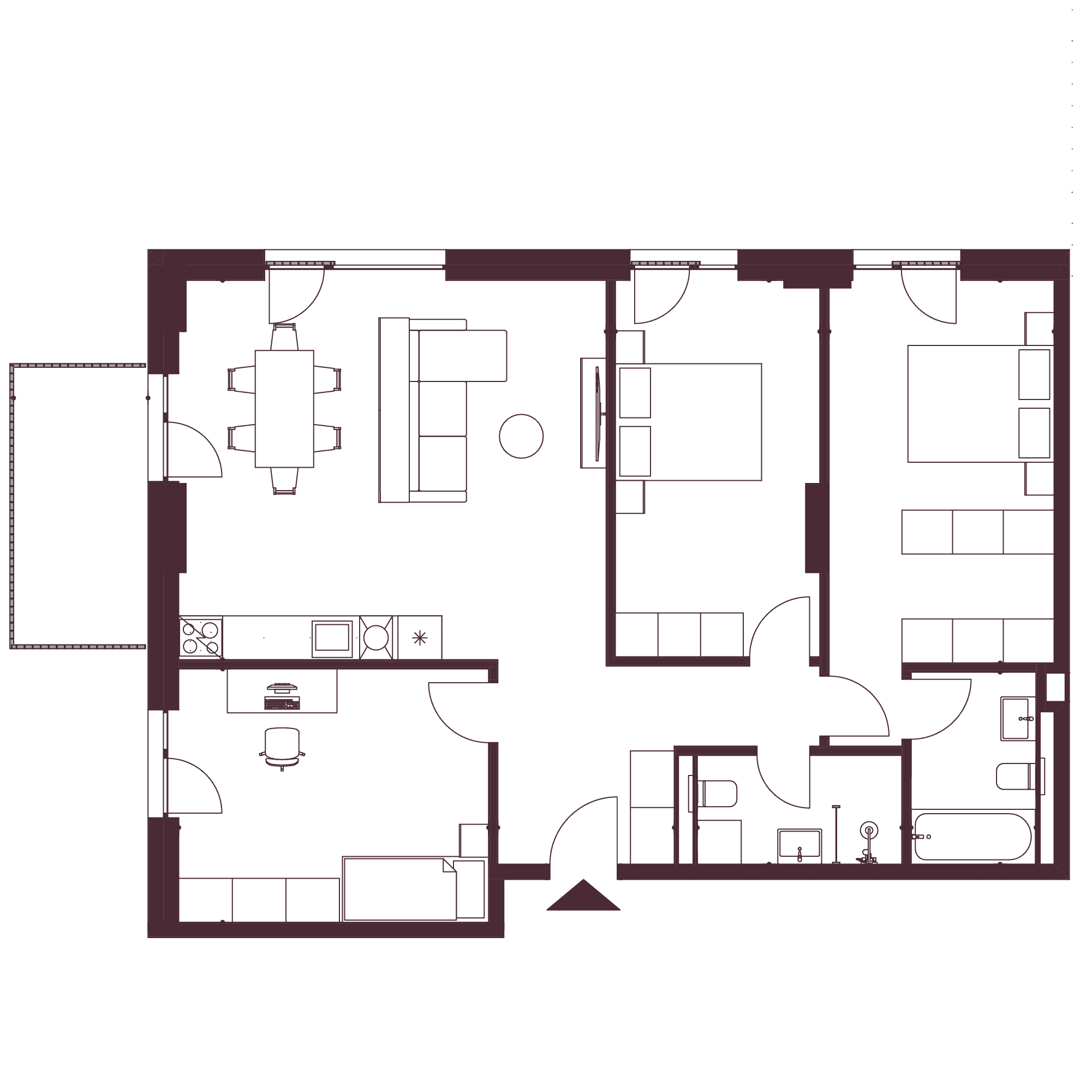 Plan apartament 99