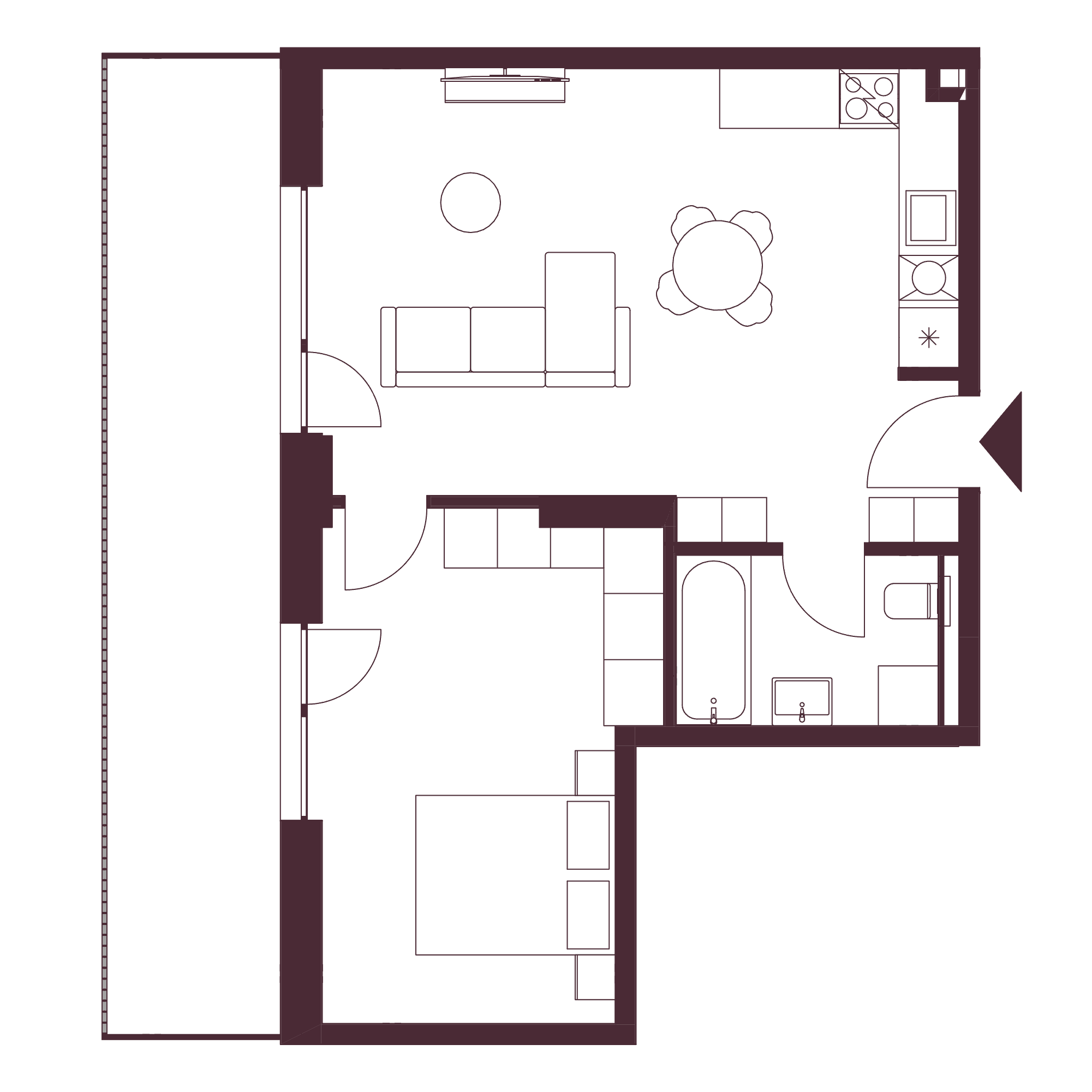 Plan apartament 115