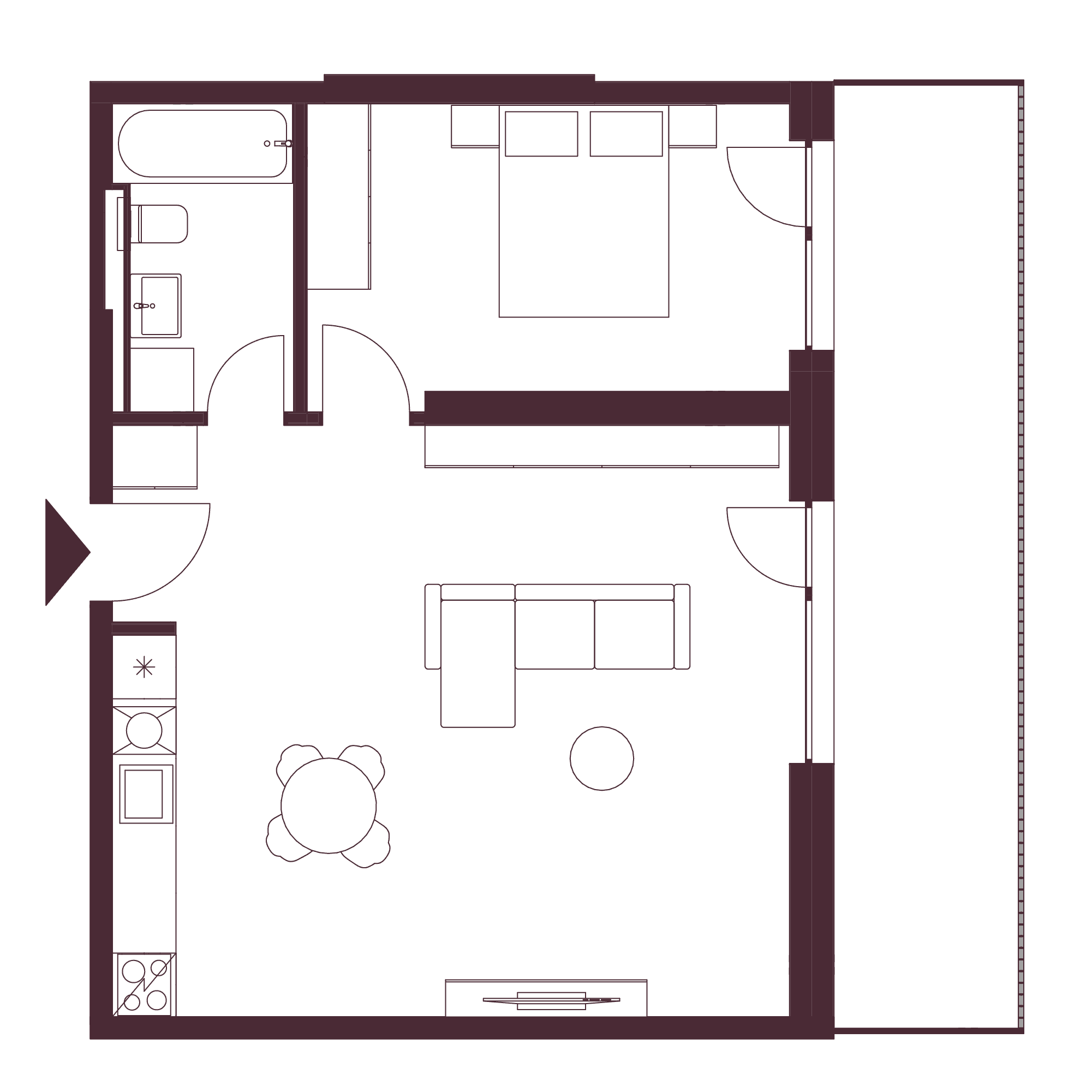 Plan apartament 119