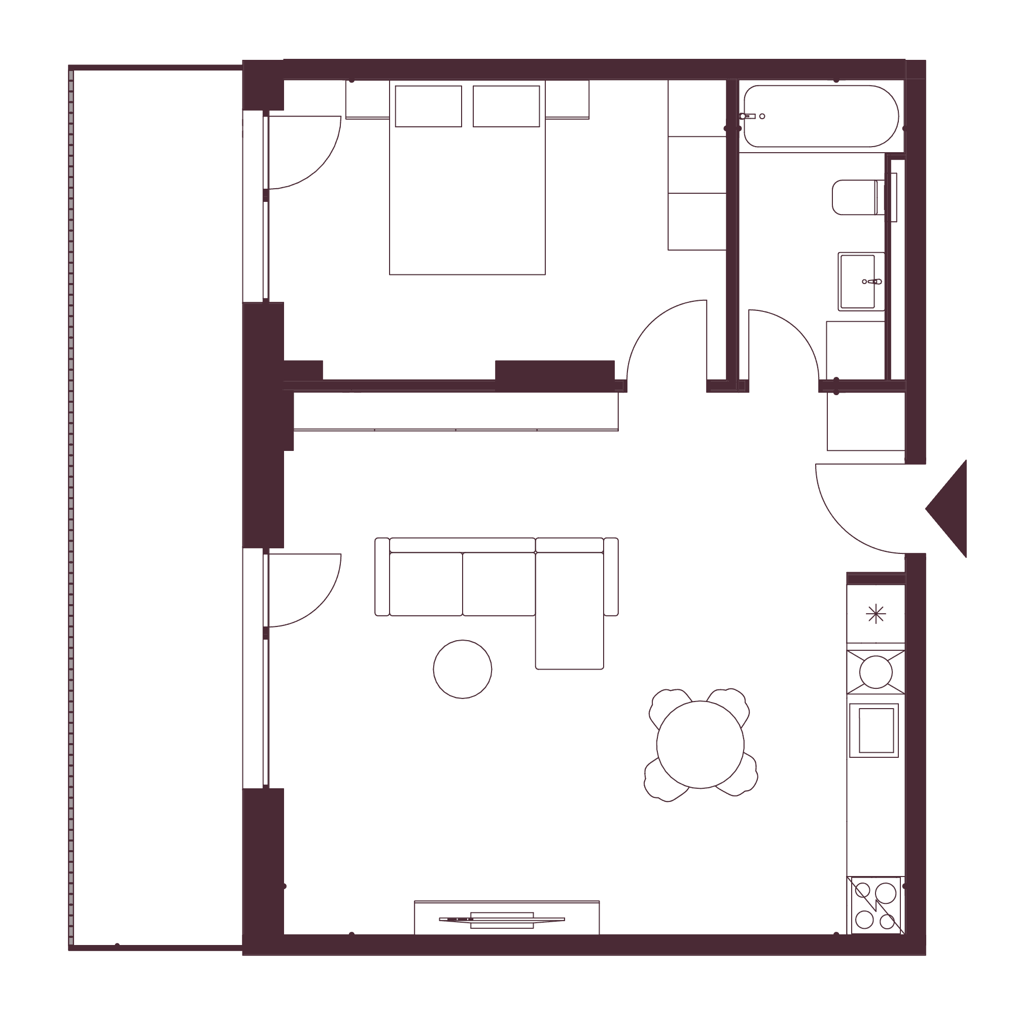 Plan apartament 122